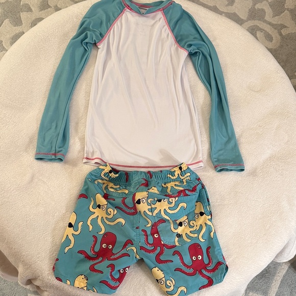 Sovereign Code Blue and Red Pirate Rashguard Set - Picture 6 of 12